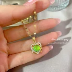Colar Céu Estrelado Pedra Sensível à Temperatura Super Fada Criativo Combinação Perfeita Uma joia mágica que se adapta a qualquer look, revelando cores surpreendentes. — foto 6