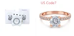 Conjunto Anel Prata 925 Feminino Design Elegante Joias em Prata Esterlina para Uso Diário ou Presente Memorável — foto 26