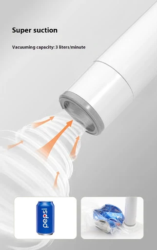 Title 3, Smart Rechargeable Portable Handheld Vacuum Foo...
