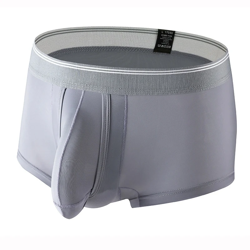 Men's New Ice Silk Underwear Classic Plus Size Breathable Soft Comfortable Perfect for Daily Wear Lightweight Fresh — photo 9