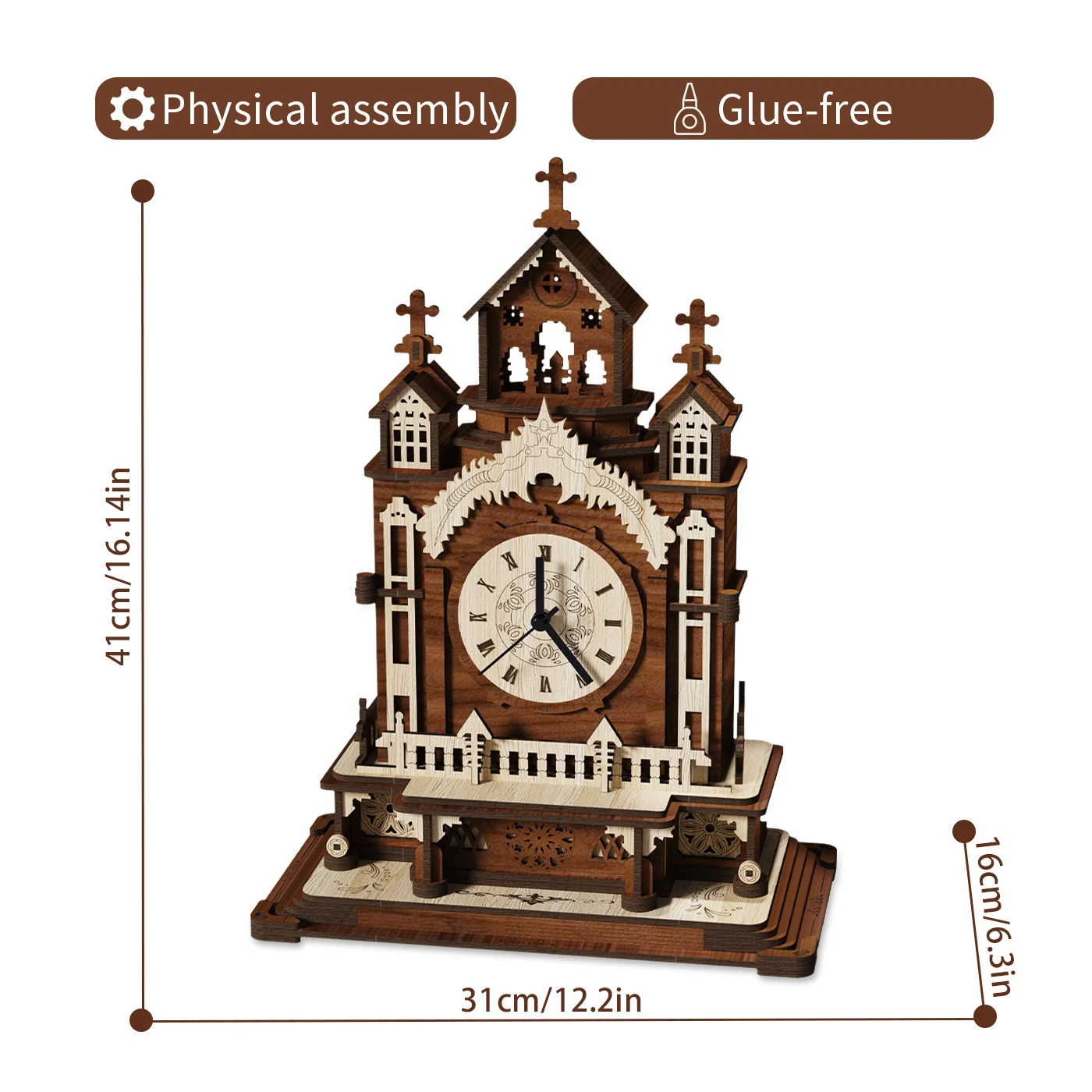 Home Fashion Simple Time Castle Puzzle Toys, a fun and engaging puzzle for all ages, promotes creativity and provides ho — photo 4