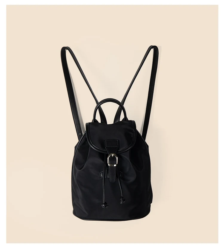 Title 8, Nylon Drawstring Bundle Backpack, Casual, Versa...