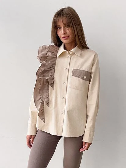 Title 2, French Design Sense Niche Shirt