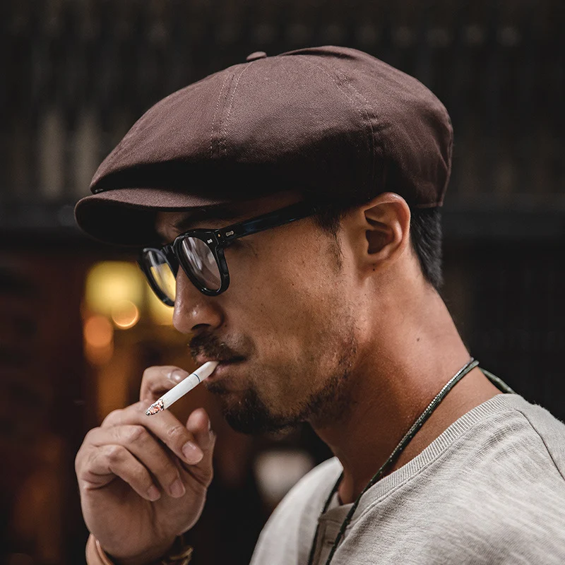 Roupa de trabalho masculina Moda Boné de beisebol retrô Estilo clássico e elegante. Conforto e durabilidade para o trabalho diário com um toque vintage. — foto 1
