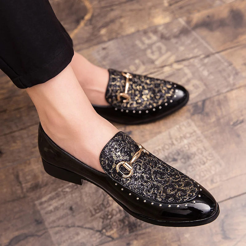 Title 4, Britische Leder-Freizeitschuhe Herren Stilvolle...