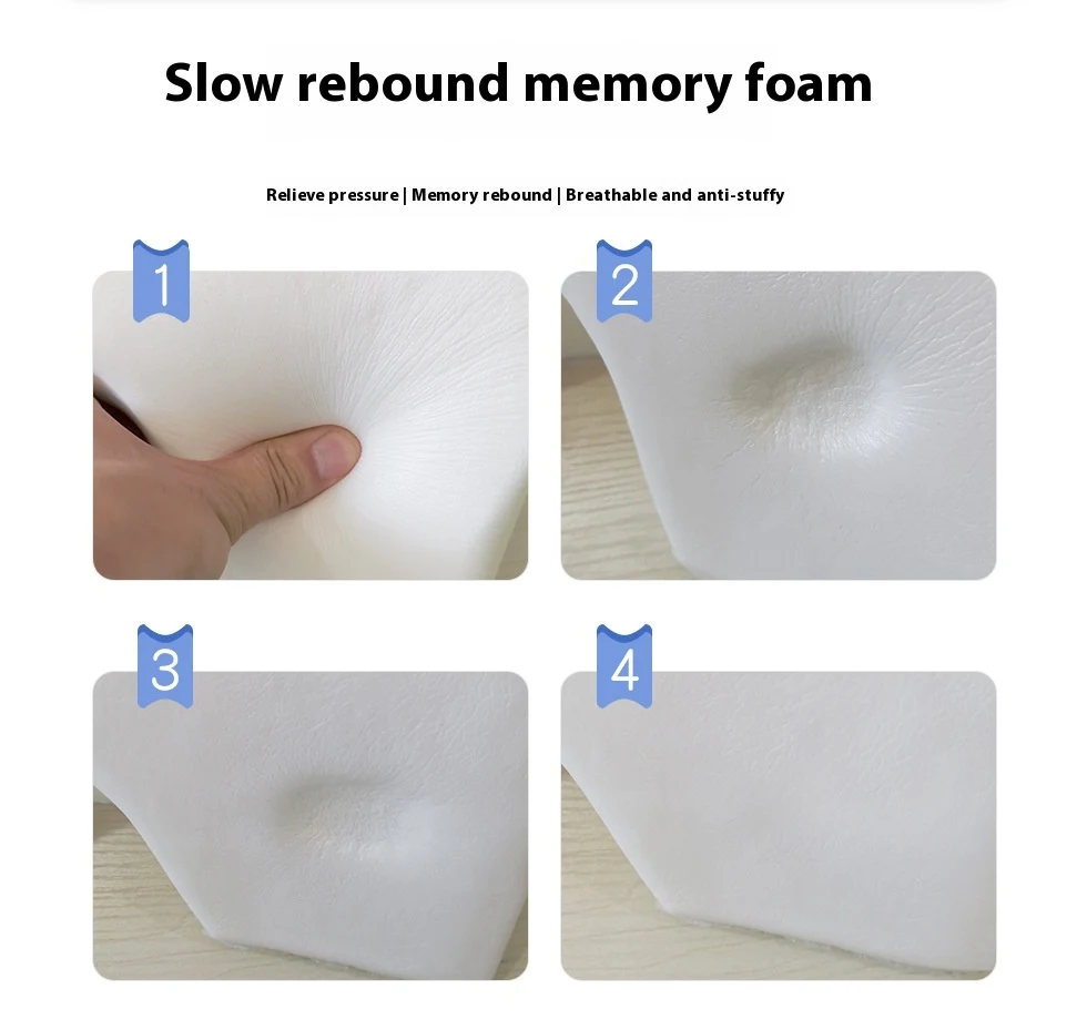 Title 4, Portable Tencel Slow Rebound Sponge Arch Pillow...