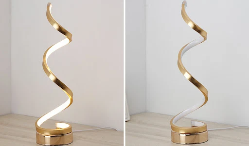 Title 3, Modern table lamp for bedroom or living room, o...