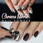 Chrome Mirror Nail Powder for a stunning, metallic finish. Easy to apply for long-lasting, professional-looking manicure — photo 1