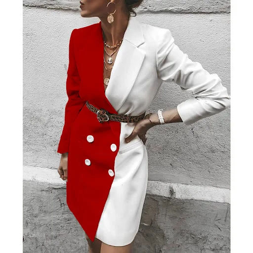 Title 2, Blazer di contrasto di media lunghezza
