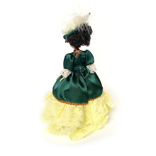 Title 5, Dollhouse Miniature Porcelain Victorian Doll Mo...