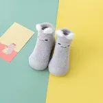 Sapatos Meias para Bebês e Crianças Pequenas Grossos para Quarto Conforto e Aconchego Sola Antiderrapante Perfeito para Engatinhar e Brincar — foto 3