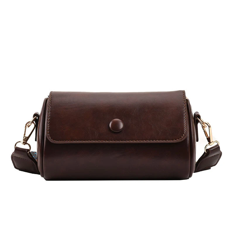 Bolsa mensageiro versátil de primavera com alça larga para ombro, ideal para uso diário e viagens, um acessório moderno e prático. — foto 1