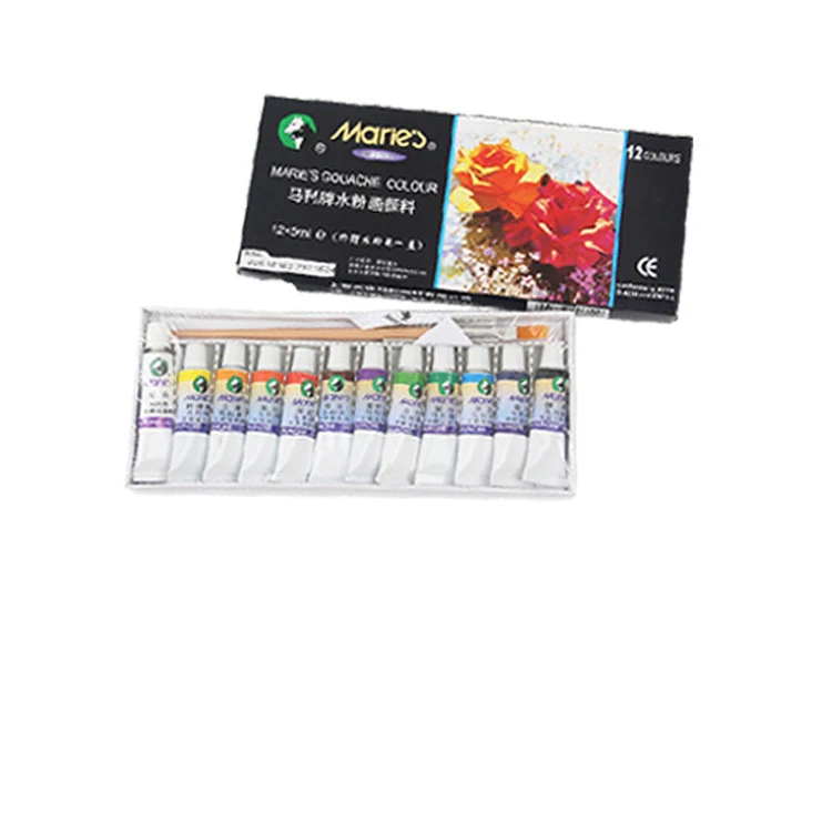Title 2, Pigmento Gouache Marley 12ml em caixa com 12, 1...