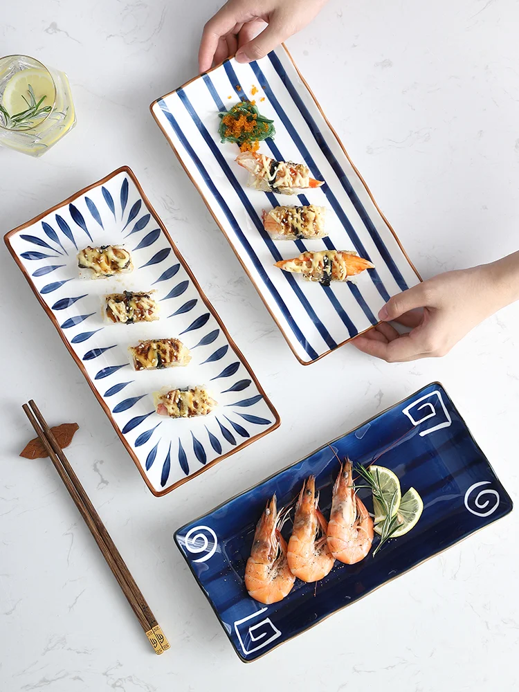 Title 7, Japanese-style ceramic dinner plate for your ho...