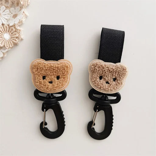 Title 2, Creative Cartoon Stroller Velcro Hanging Buckle...