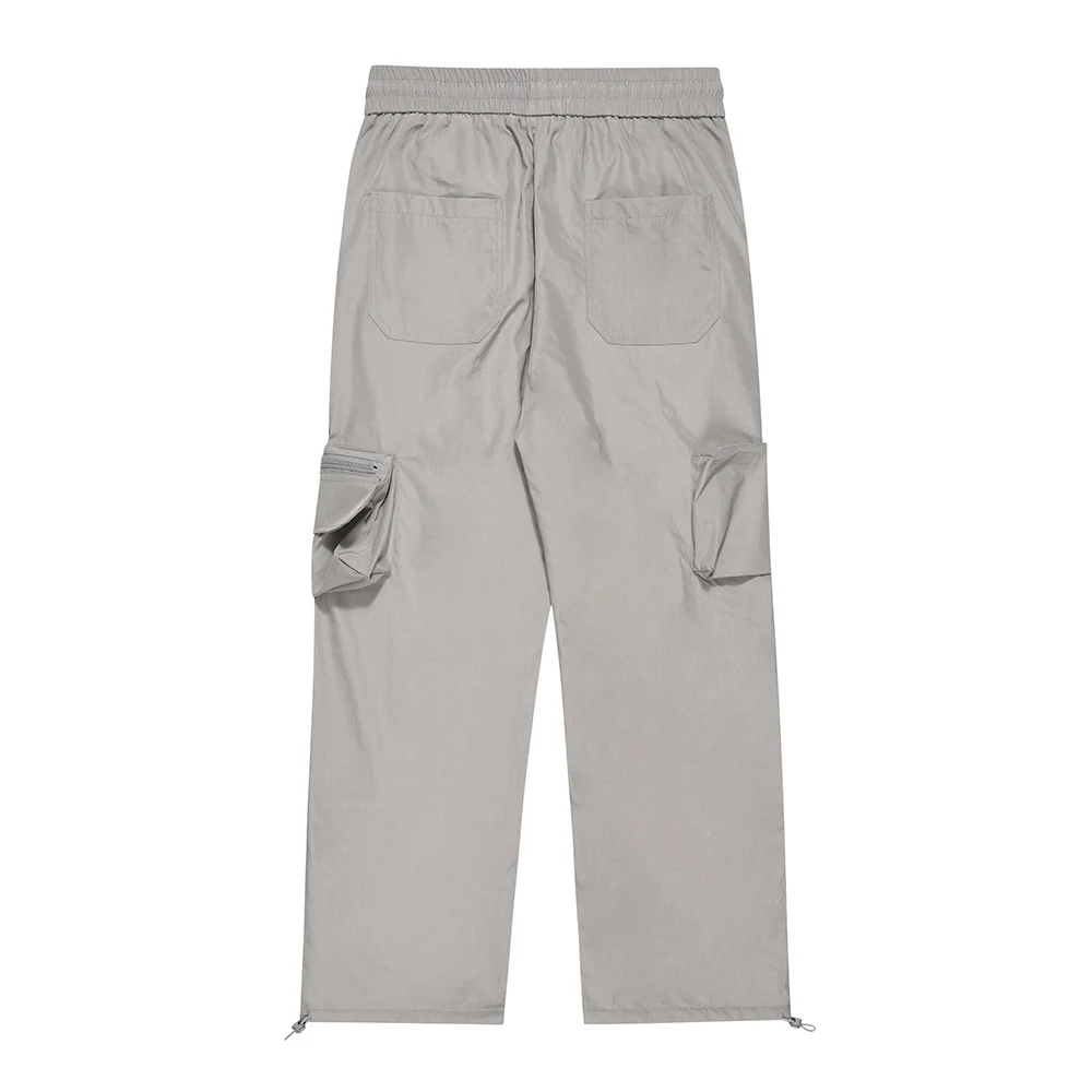 Pantalones Cargo Multibolsillos Hombre Holgados y Modernos Diseño Caído Versátil Comodidad y Estilo Urbano para el Hombre Contemporáneo — foto 11