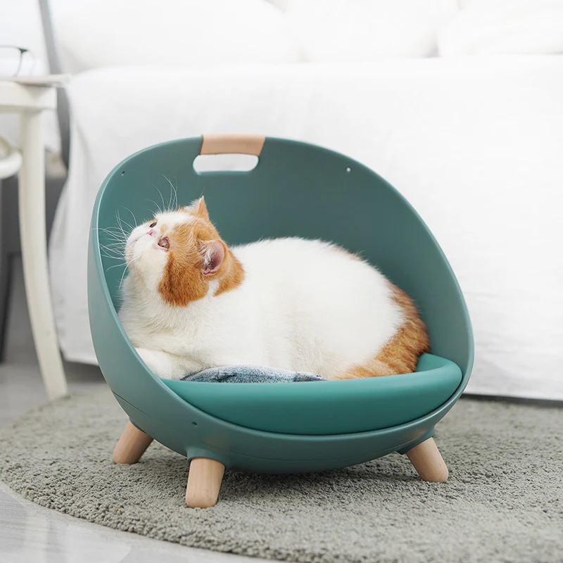 Cat Nest Four Seasons Universal Small Dog Pet Bed Cozy and Comfortable Pet Bed Provides Year Round Comfort and Relaxatio — photo 1