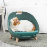 Cat Nest Four Seasons Universal Small Dog Pet Bed Cozy and Comfortable Pet Bed Provides Year Round Comfort and Relaxatio — photo 1