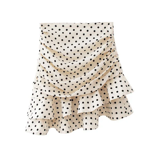 Title 1, Womens Polka Dot Skirt, a versatile piece for ...
