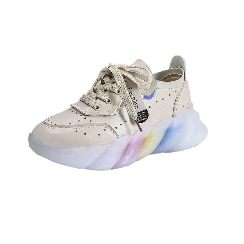 Title 6, Lente dames vulcaniseren schoenen, mode PU leer...