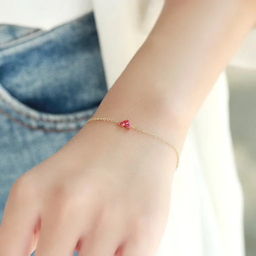 Title 2, Bracciale da donna semplice e leggero con zirco...