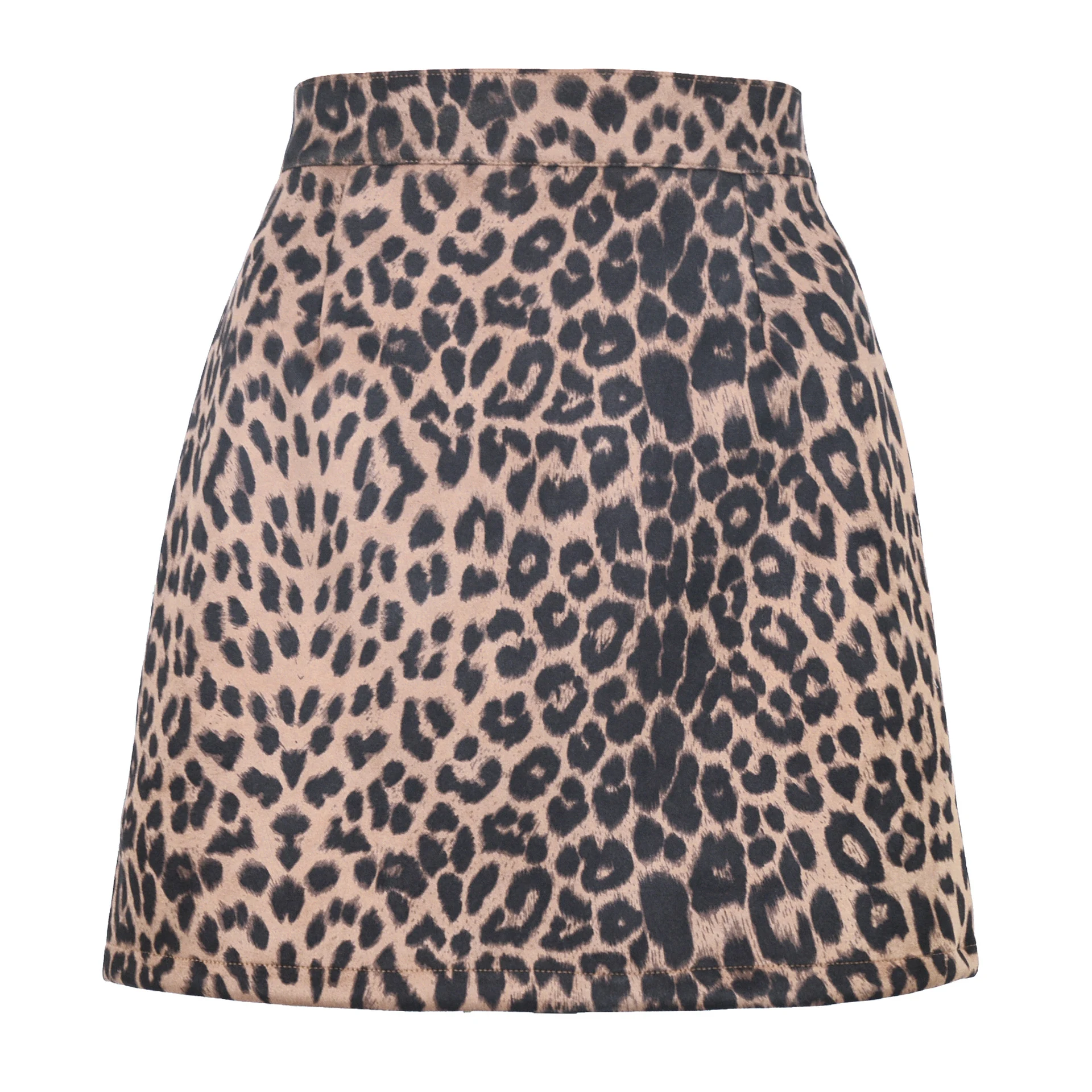 Title 5, Dames High Waist Zip Suède Pack Heuprok – een s...