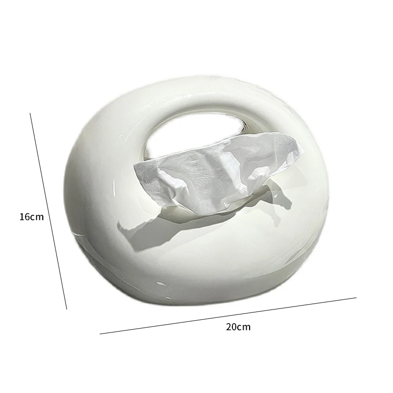 Creative Contrast Color Paper Extraction Box, good-looking for household use, stylish design, and easy access to paper. — photo 3
