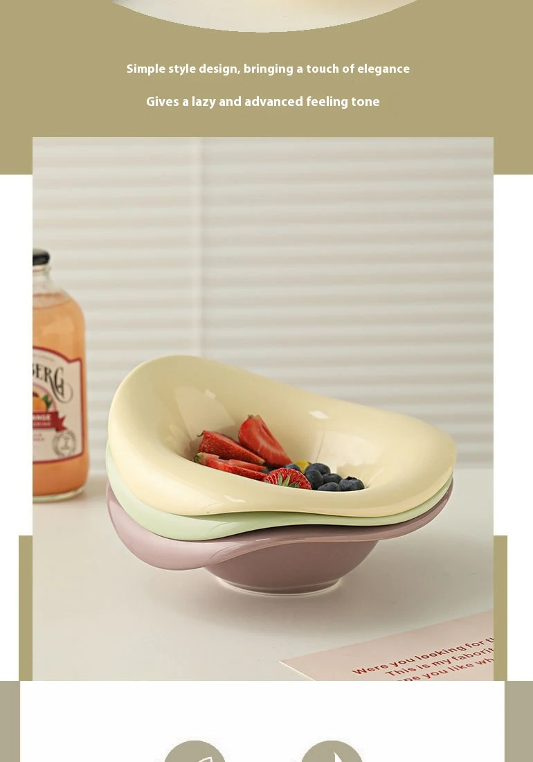 Ins Simple French Abnormal-Shape Bowl – Serve your meals with style and originality. Perfect for salads, soups, and dess — photo 12