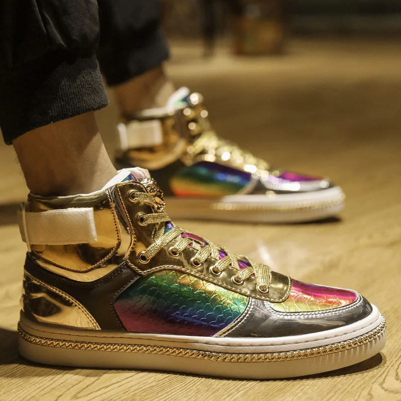 Title 1, Modische bunte Herren Freizeitsneakers für Tren...