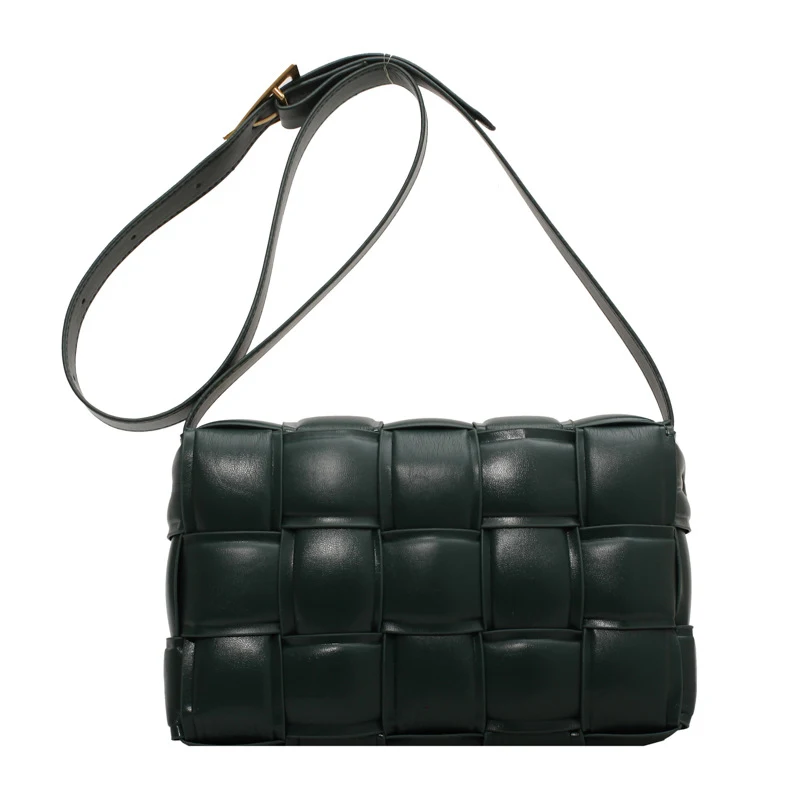 Women's One-Shoulder Messenger Bag, Net Red Woven, Retro Style, a stylish and versatile bag for everyday use and special — photo 2