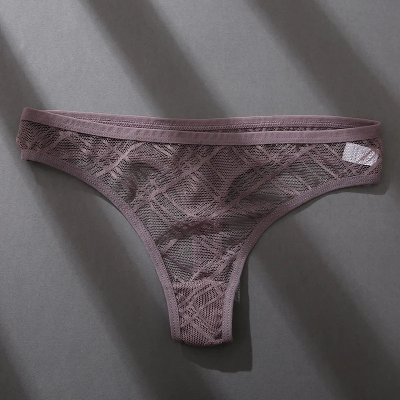 Title 7, Womens Lace Thong Panties High Slit Cutout. Ex...