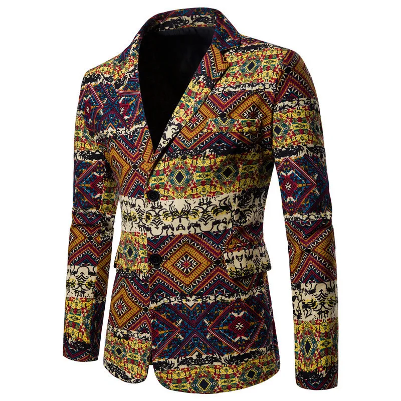 African Man's Plus Size Suit Jacket — photo 5