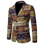 African Man's Plus Size Suit Jacket — photo 5