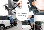 Car assist pedal Easy to operate Roof door hook for roof work Provides easy and safe access to your car's roof for conve — photo 2