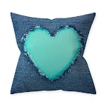 Popular Hot Sale Hug Pillowcase Teal Blue Green Home Decoration. Soft and comfortable cushion cover for your living spac — photo 3