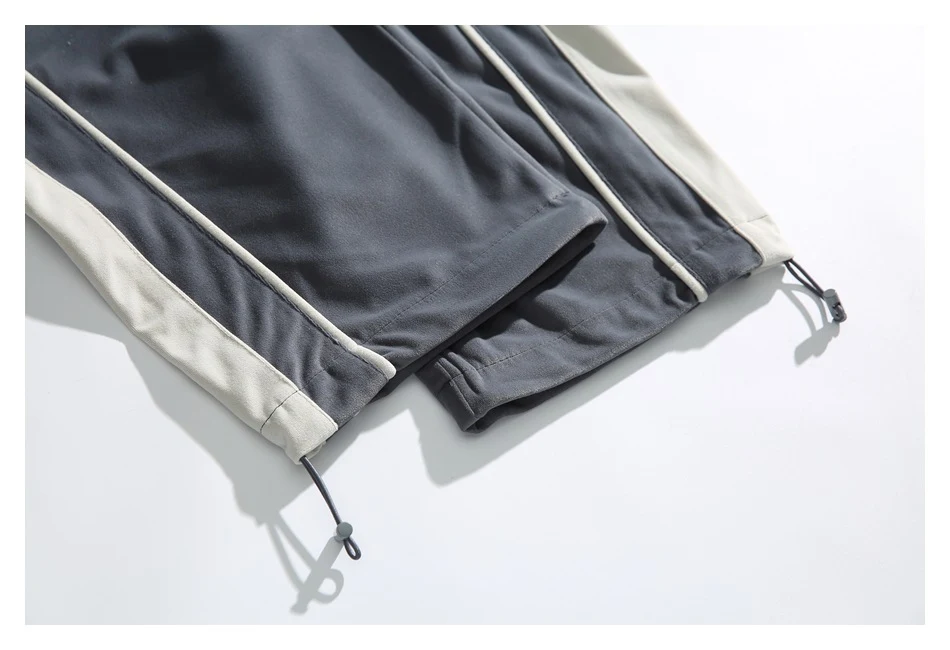 Title 16, Retro kleurcombinatie sport casual broek voor h...