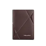 Carteira masculina ultrafina anti-desmagnetização em couro bovino legítimo. Porta cartão de identidade, carteira de motorista e cartões. — foto 2