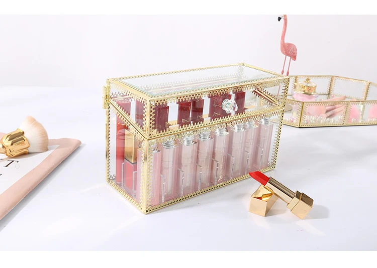 Title 1, Lipstick cosmetic storage box Organize and prot...