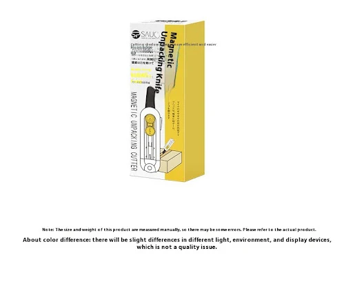 Title 10, Exquisite Unpacking Knife with magnetic disasse...