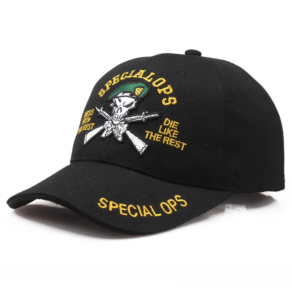 Skull pattern casual baseball cap sports hat, comfortable and breathable, perfect for outdoor activities, stylish and sp — photo 5