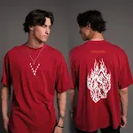 Camiseta de running para hombre, cuello redondo, manga corta de algodón, transpirable y cómoda para correr y entrenar. — foto 1