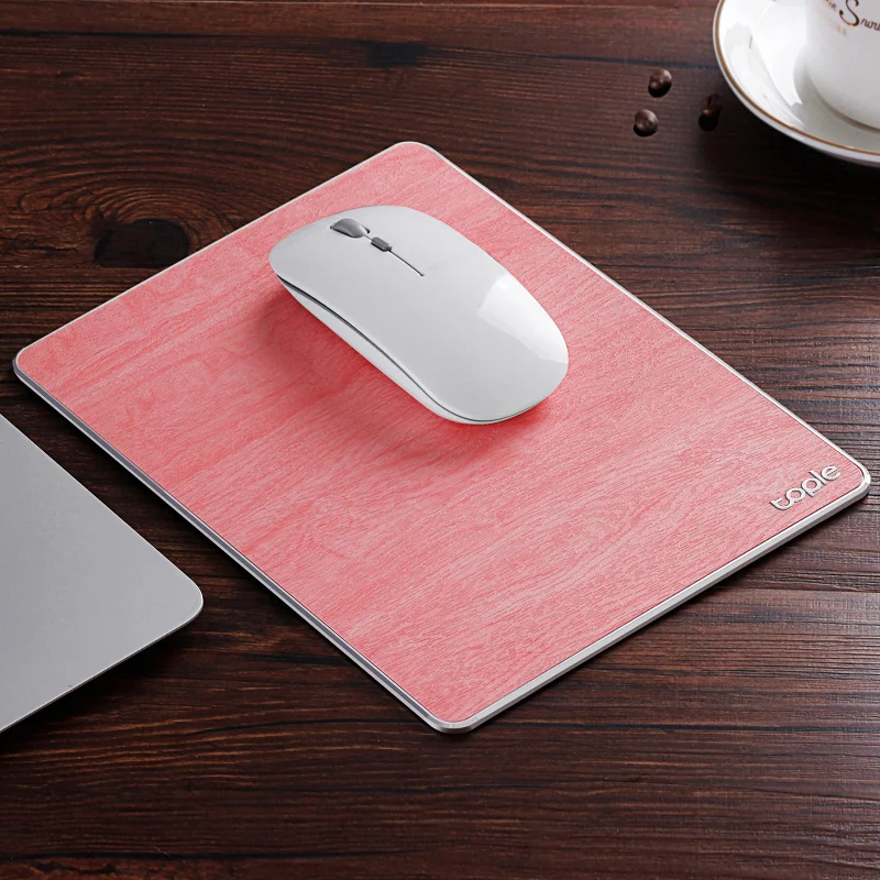 Title 3, Mouse Pad de Liga de Alumínio Metálico Oversize...