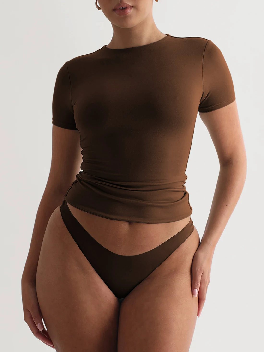 Slim-fit Sexy Hot Girl Pure Desire Top — photo 14
