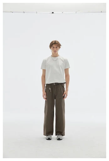 Title 18, Heren Losse Casual Broek Recht, veelzijdig en g...