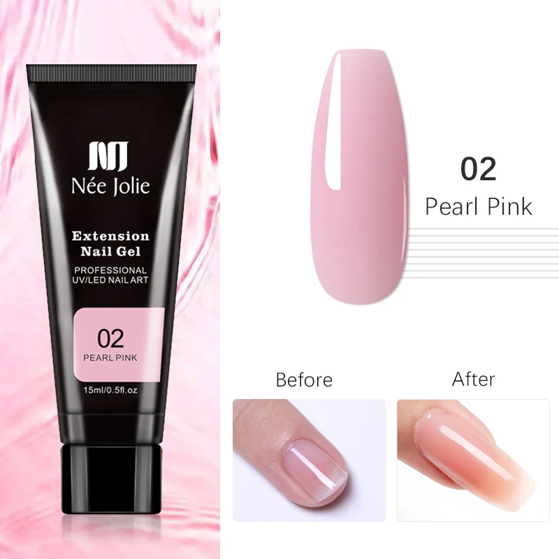 Colle pour extensions d'ongles 15ml Gel cristal sans papier UV Parfait pour des extensions durables et un résultat professionnel. Facile à utiliser, adhérence optimale. — photo 10