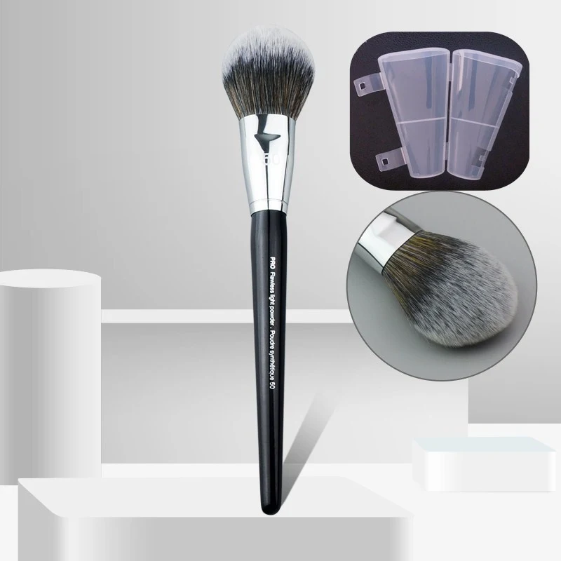 Title 2, Peach Shape Loose Powder Brush Blush Brush Beau...
