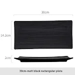 30cm Black