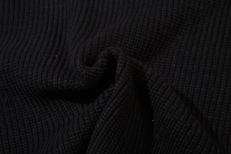 Title 7, Autumn And Winter Stand Collar Sweater Coat Men...
