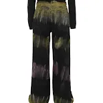 Jeans da uomo fatti a mano con design graffiti colorati, vestibilità ampia e casual, pantaloni dritti, comfort e stile per un look unico. — foto 5