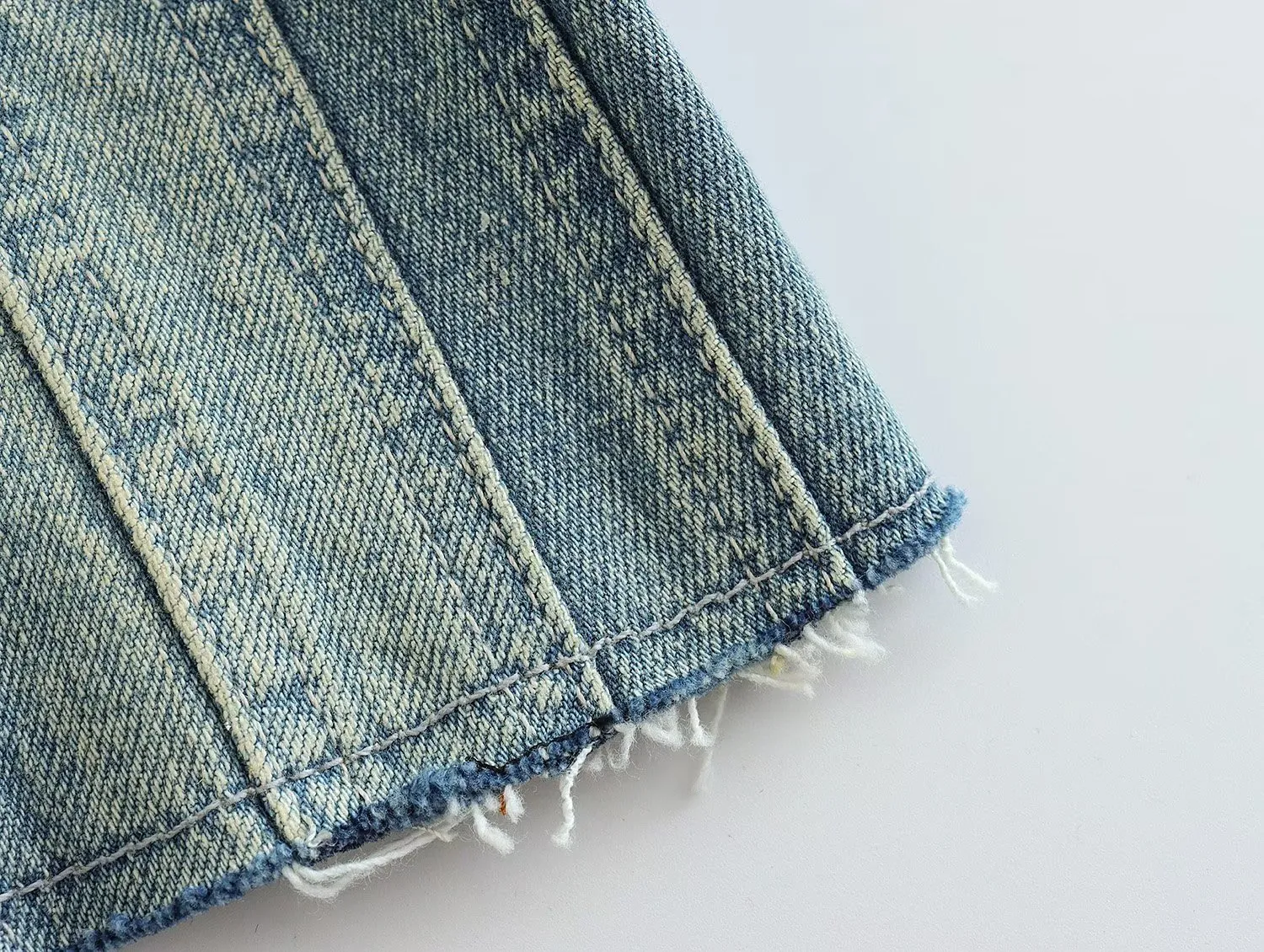 Title 6, Womens Denim Short Vest Top, a sleeveless jean...